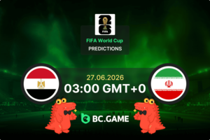 Egypt vs Iran Prediction, Odds & Betting Tips – FIFA World Cup 2026 27/06/2026