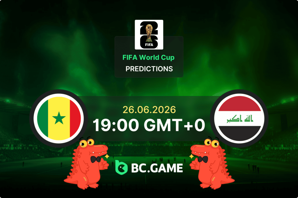Senegal vs Iraq Prediction, Odds & Betting Tips – FIFA World Cup 2026 27/06/2026