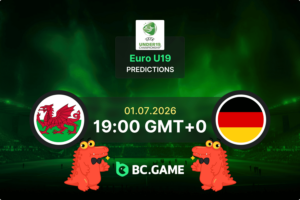 Wales U19 vs Germany U19 Prediction, Odds, Betting Tips – Euro U19 01/07/2026