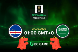 Cape Verde vs Saudi Arabia Prediction, Odds, Betting Tips – FIFA World Cup 2026 27/06/2026