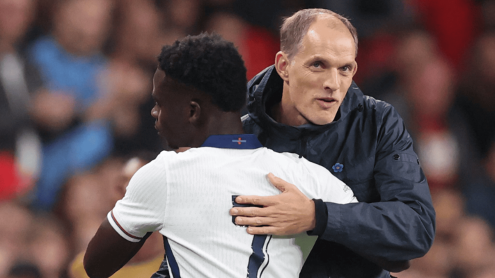Tuchel says England will manage Saka carefully before World Cup