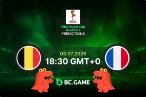 Belgium vs France Prediction, Odds, Betting Tips – FIBA World Cup Qualifiers 03/07/2026