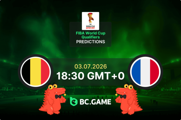 Belgium vs France (72:80): FIBA World Cup Qualifiers 03/07/2026