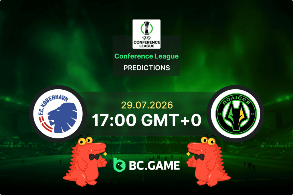 FC Copenhagen vs Polissya Zhytomyr Conference League qualification match preview