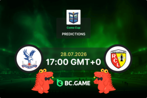Crystal Palace vs Lens Prediction, Odds & Betting Tips – Como Cup 28/07/2026
