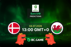 Denmark U19 vs Wales U19 Prediction, Odds & Betting Tips – UEFA Euro U19 Championship 04/07/2026