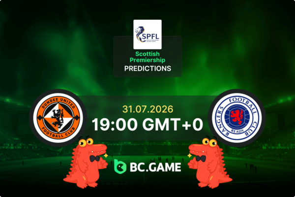 Dundee United vs Rangers Prediction, Odds & Betting Tips – Scottish Premiership 31/07/2026