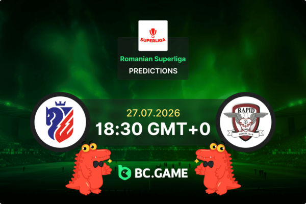FC Botosani vs FC Rapid Bucuresti (1:1): Superliga 27/07/2026
