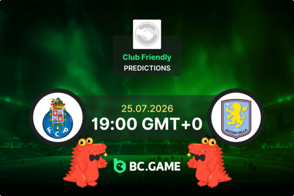 Porto vs Aston Villa (2:1): Club Friendly 25/07/2026