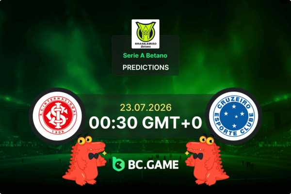 Internacional vs Cruzeiro (1:2): Serie A Betano Round 19 23/07/2026