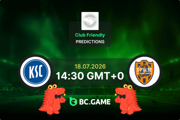 Karlsruher SC vs Shimizu S-Pulse (1:1): Pre-Season Friendly 18/07/2026