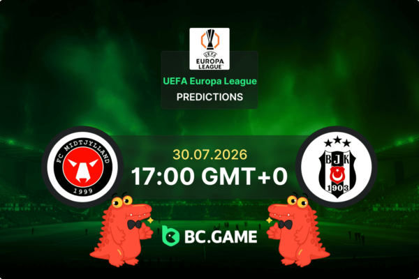 Midtjylland vs Besiktas (0:2): UEFA Europa League Qualification 30/07/2026