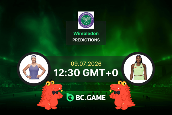 Muchova vs Gauff (2:1): Wimbledon 09/07/2026