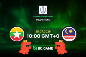 Myanmar vs Malaysia Prediction, Odds & Betting Tips – ASEAN Championship 25/07/2026
