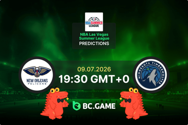 New Orleans Pelicans vs Minnesota Timberwolves (92:105): NBA Summer League 09/07/2026