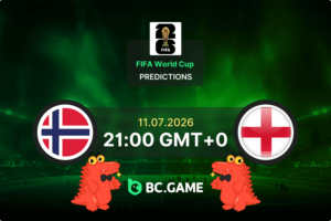 Norway vs England Prediction, Odds & Betting Tips – FIFA World Cup 2026 11/07/2026
