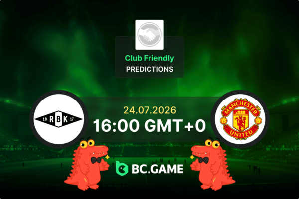 Rosenborg vs Manchester United (0:5): Club Friendly 24/07/2026