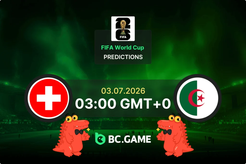 Switzerland vs Algeria Prediction, Odds, Betting Tips – World Championship 03/07/2026