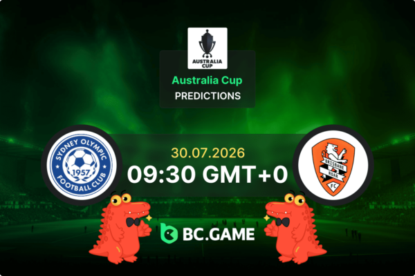 Sydney Olympic vs Brisbane Roar (0:3): Australia Cup 30/07/2026
