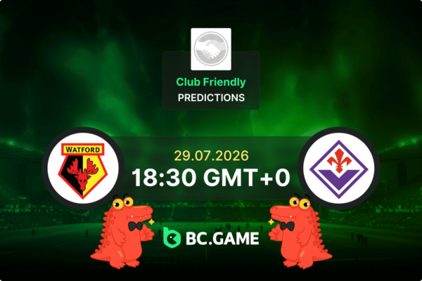 Watford vs Fiorentina (0:1): Club Friendly 29/07/2026