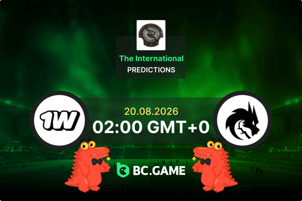Match prediction for the 1win vs Team Spirit game at The International 2026