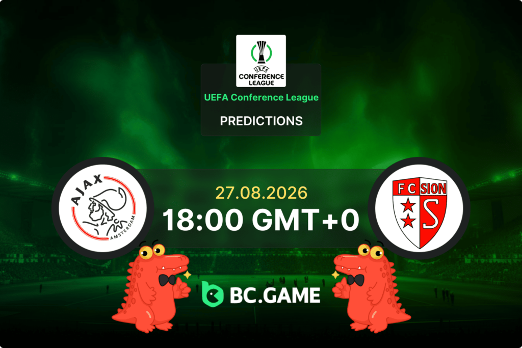 Match prediction for the Ajax vs Sion game at Conference League Qualification Final 2026.