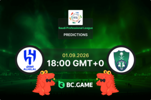 Al Hilal vs Al Ahli Prediction, Odds & Betting Tips – Saudi Professional League 01/09/2026