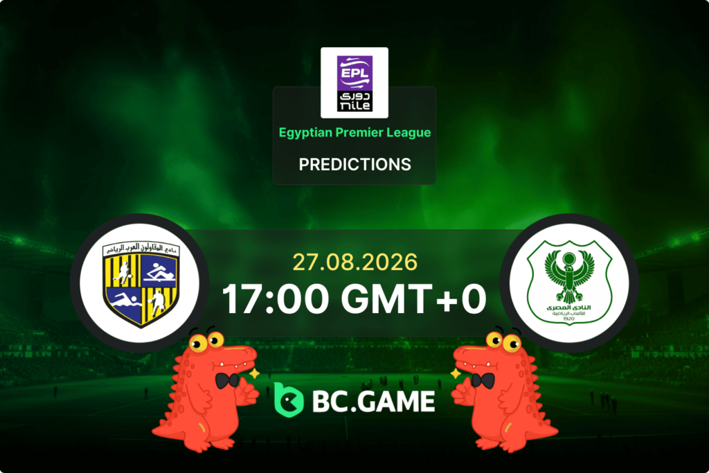 Match prediction for the Arab Contractors vs Al Masry game at Premier League Round 2 2026.