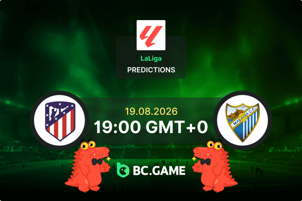 Match prediction for the Atlético Madrid vs Málaga CF game at LaLiga 2026.