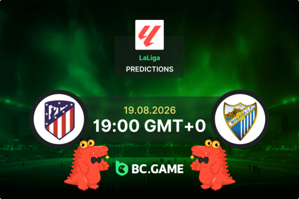 Atlético Madrid vs Málaga CF (2:0): LaLiga Round 1 19/08/2026