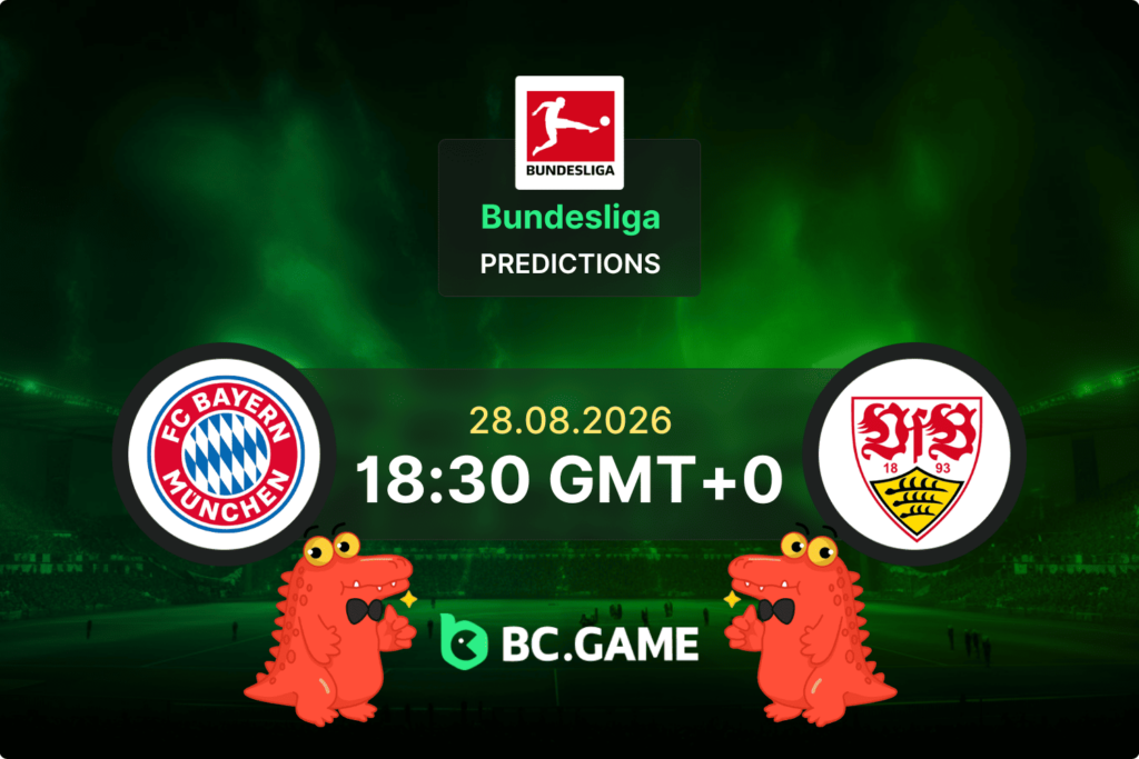 Bayern Munich vs Stuttgart prediction Bundesliga 28 August 2026