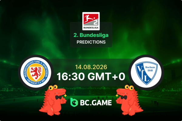 Eintracht Braunschweig vs VfL Bochum (0:1): 2. Bundesliga 14/08/2026