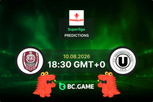 CFR Cluj vs U. Cluj Prediction, Odds & Betting Tips – Superliga 10/08/2026