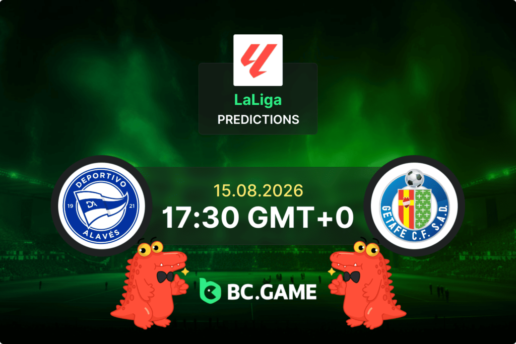 Match prediction for the Deportivo Alavés vs Getafe game at LaLiga 2026.