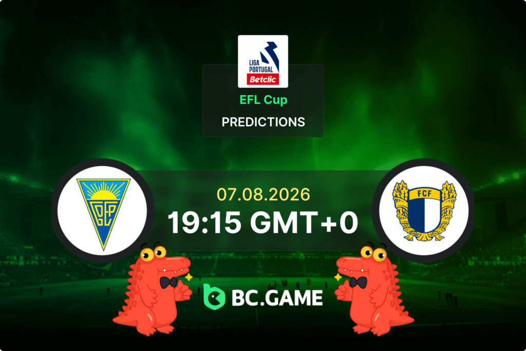Match prediction for the Estoril Praia vs Famalicão game at Liga Portugal 2026.