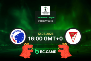 FC Copenhagen vs Debrecen Prediction, Odds & Betting Tips – Conference League 12/08/2026