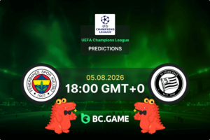 Fenerbahçe vs SK Sturm Graz Prediction, Odds & Betting Tips – Champions League Qualification 05/08/2026