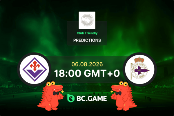 Fiorentina vs Deportivo de A Coruña (1:1): Club Friendly 06/08/2026