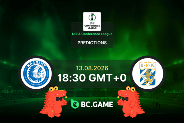 Gent vs Goteborg (1:1): Conference League Qualification 13/08/2026