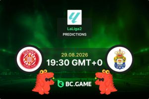 Girona FC vs UD Las Palmas (5:2): LaLiga 2 29/08/2026