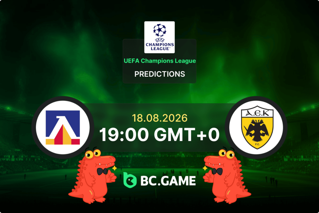Match prediction for the Levski Sofia vs AEK Athens game at UEFA Champions League Qualification 2026.