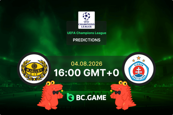 Mjällby AIF vs ŠK Slovan Bratislava Prediction, Odds & Betting Tips – Champions League Qualification 04/08/2026
