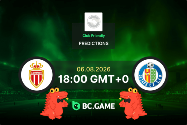 AS Monaco vs Getafe (0:1): Club Friendly 06/08/2026