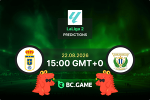 Real Oviedo vs Leganés Prediction, Odds & Betting Tips – LaLiga 2 Round 2 22/08/2026