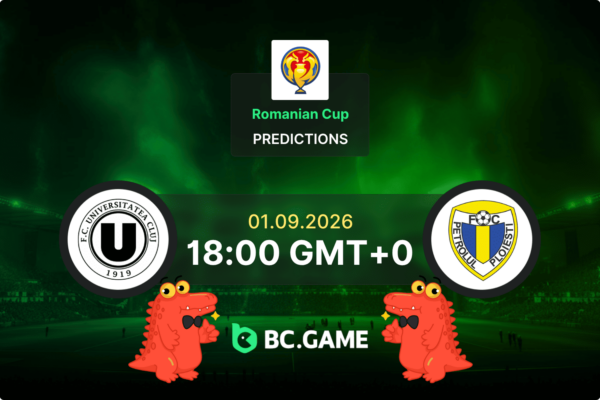 U. Cluj vs Petrolul (1:0): Romanian Cup 01/09/2026