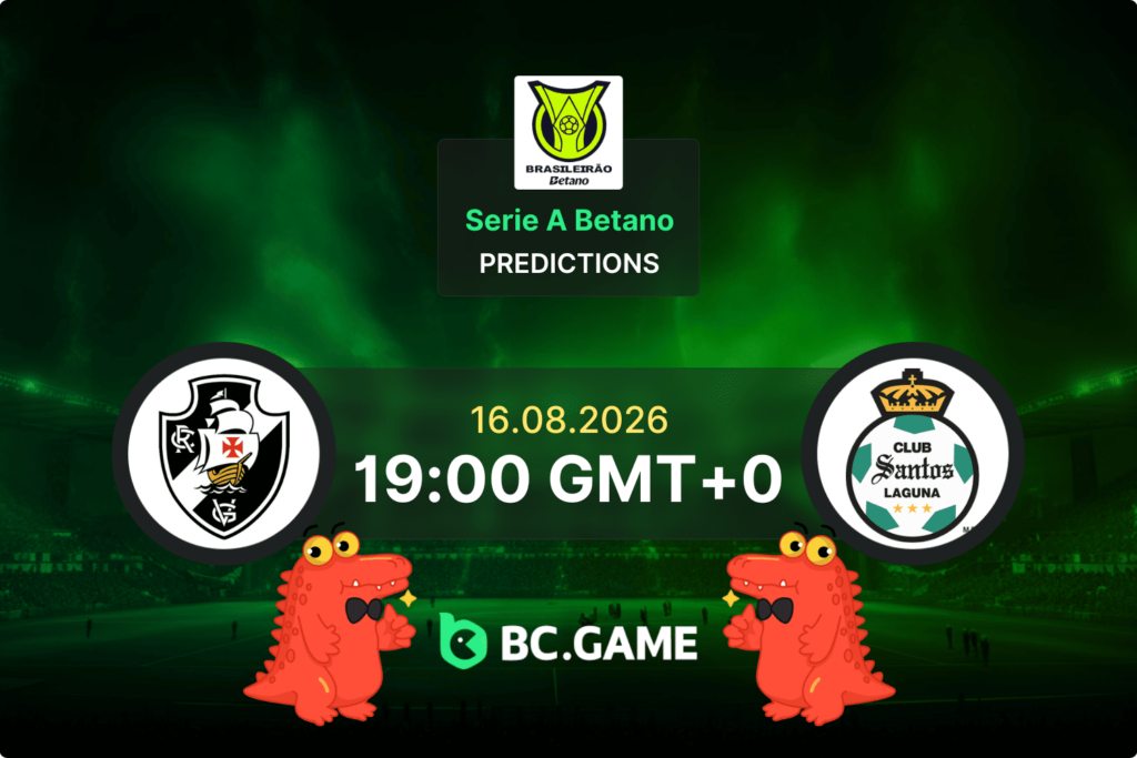 Match prediction for the Vasco da Gama vs Santos game at Brasileirão 2026.