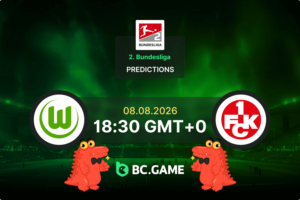 VfL Wolfsburg vs 1. FC Kaiserslautern Prediction, Odds & Betting Tips – 2. Bundesliga 08/08/2026