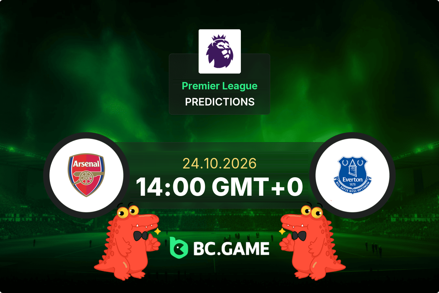 Arsenal vs Everton prediction for the Premier League