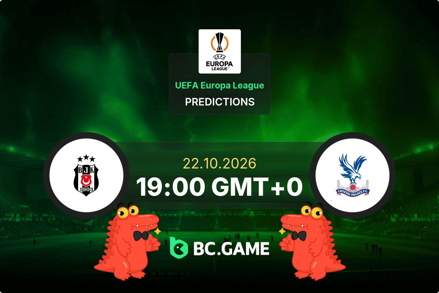 Beşiktaş vs Crystal Palace prediction for the UEFA Europa League