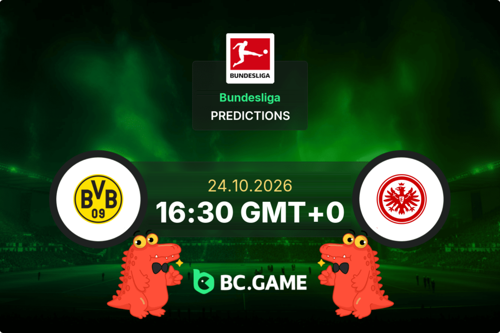 Borussia Dortmund vs Eintracht Frankfurt prediction for the Bundesliga